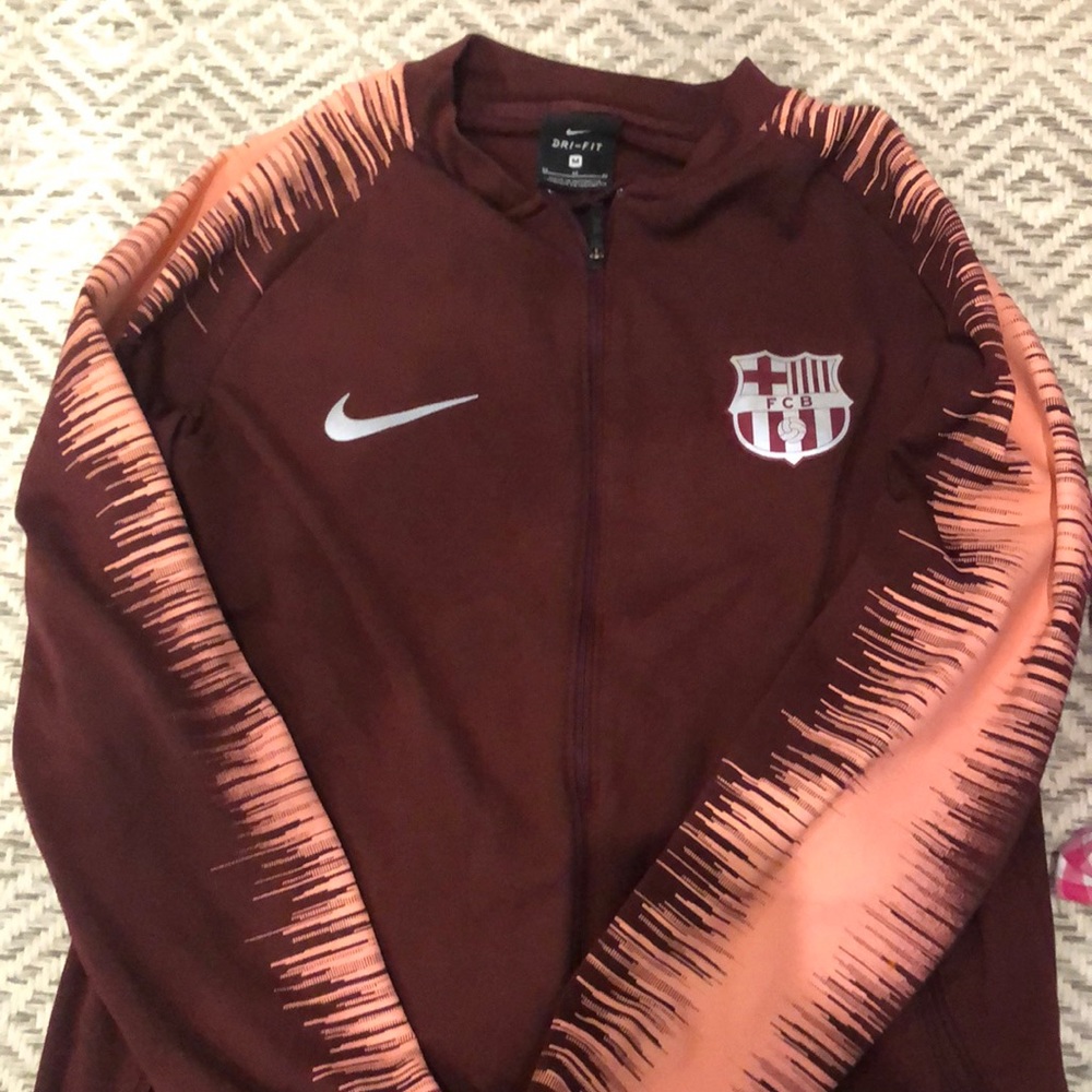 Authentic Nike FC Barcelona Zip up
